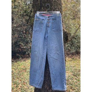 Vintage High Waisted Light Wash Jeans